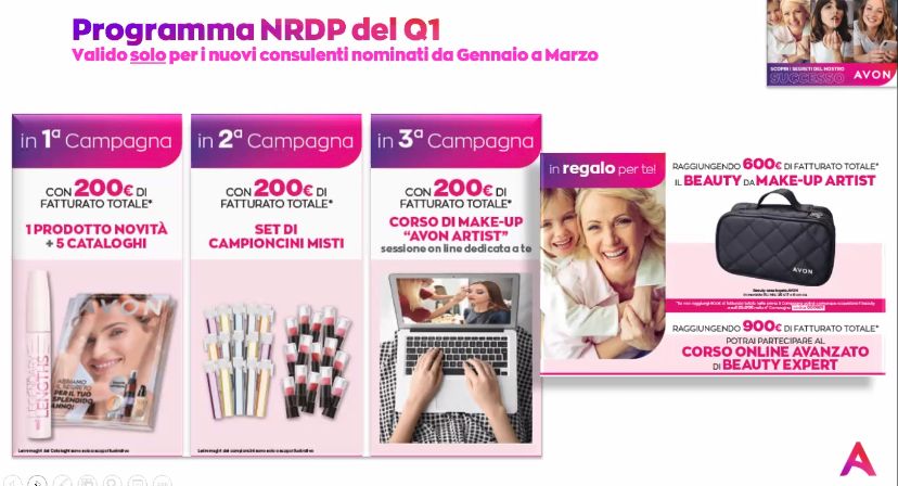 Diventa consulente avon