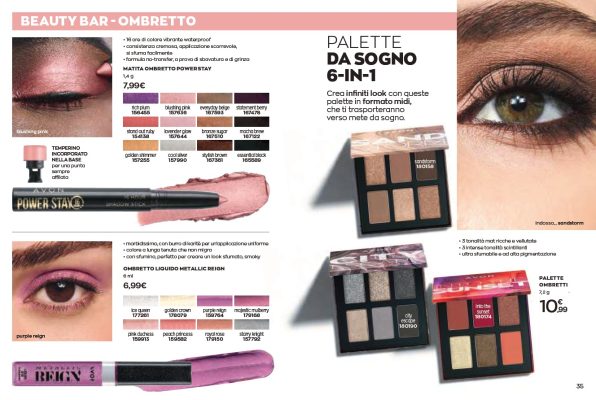 Palette 6 in uno avon