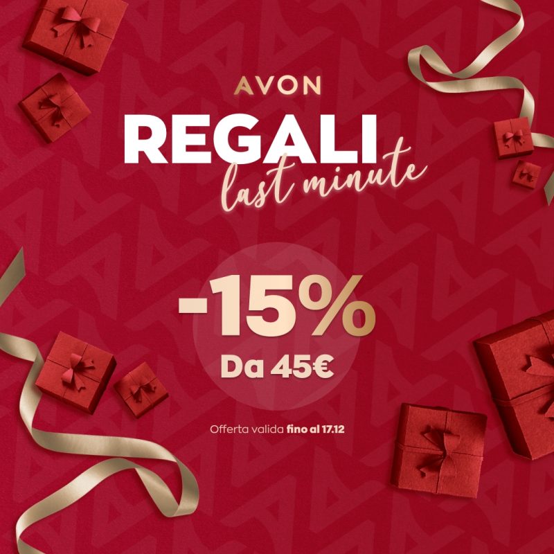 Promo regali Natale avon