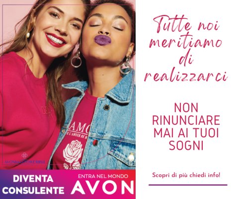 Diventa consulente Avon in Italia
